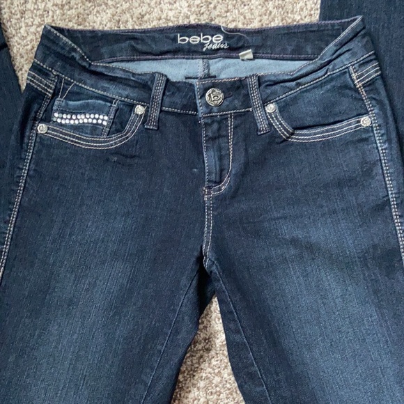 Bebe Jeans. Size 28. Wore once. In excellent condition. - Picture 4 of 5